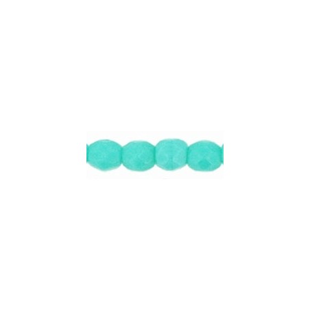 Ohňovky 3mm Opaque Turquoise x 40ks