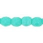 Ohňovky 3mm Opaque Turquoise x 40ks