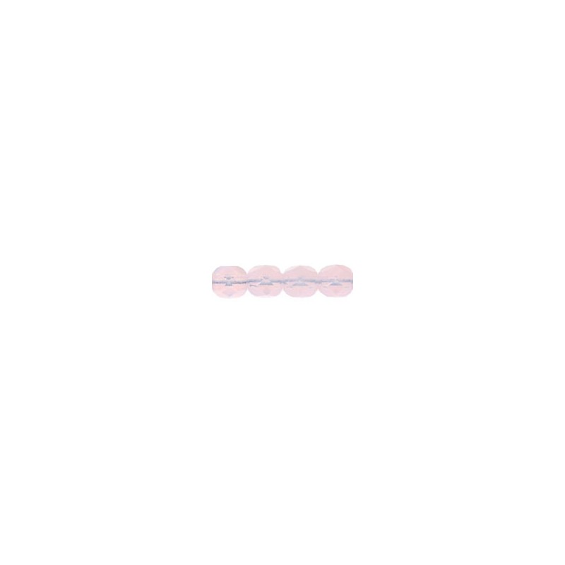 Ohňovky 3mm Milky Light Rose x 40ks