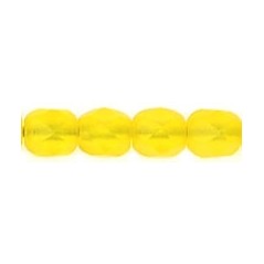 Ohňovky 4mm Matte Lemon x 30ks