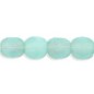 Ohňovky 4mm Milky Aqua x 30ks