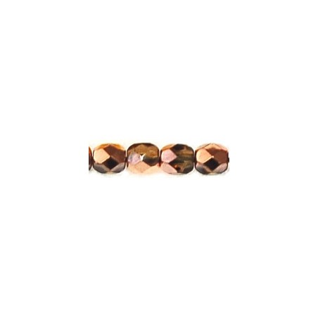 Ohňovky 4mm Copper Smoky Topaz x 30ks