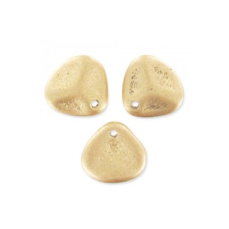 Rose Petals 8x7mm Gold Satin x 50ks