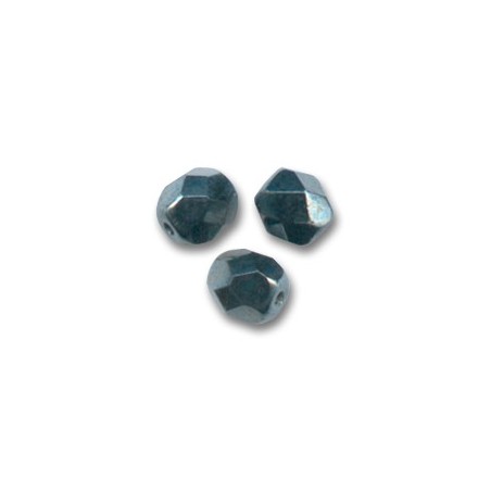 Ohňovky 6mm Jet Hematite x 25ks