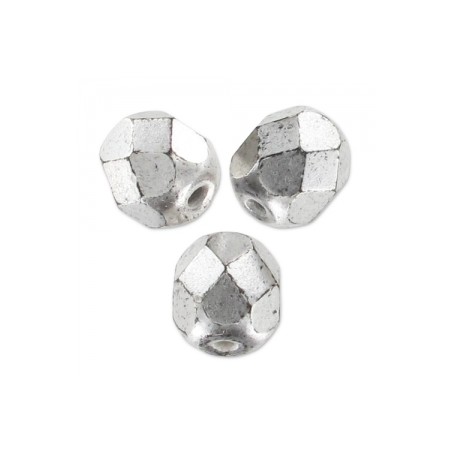 Ohňovky 6mm Silver Patinated x 25ks