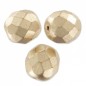 Ohňovky 8mm Gold Mat x 20ks