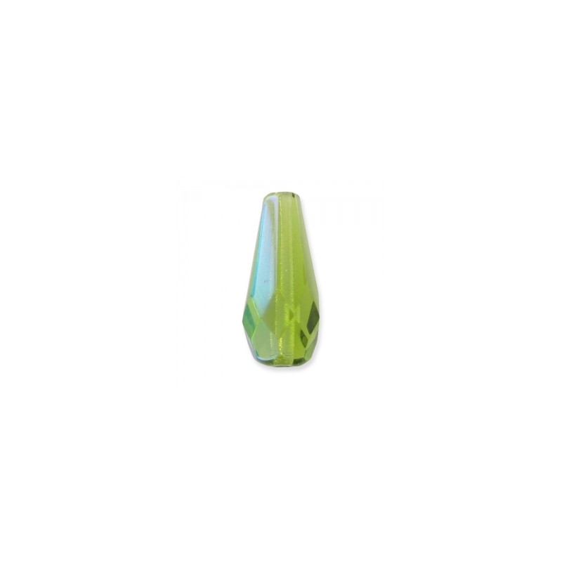 Fazetované slzy 20x9mm Olivine AB x 10ks Fazetované slzy 20x9mm Olivine AB x 10ks