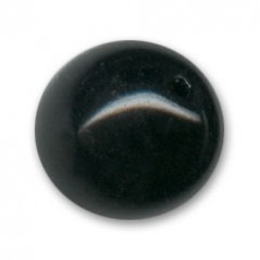 Sklenená korálka 16mm Jet x 1ks