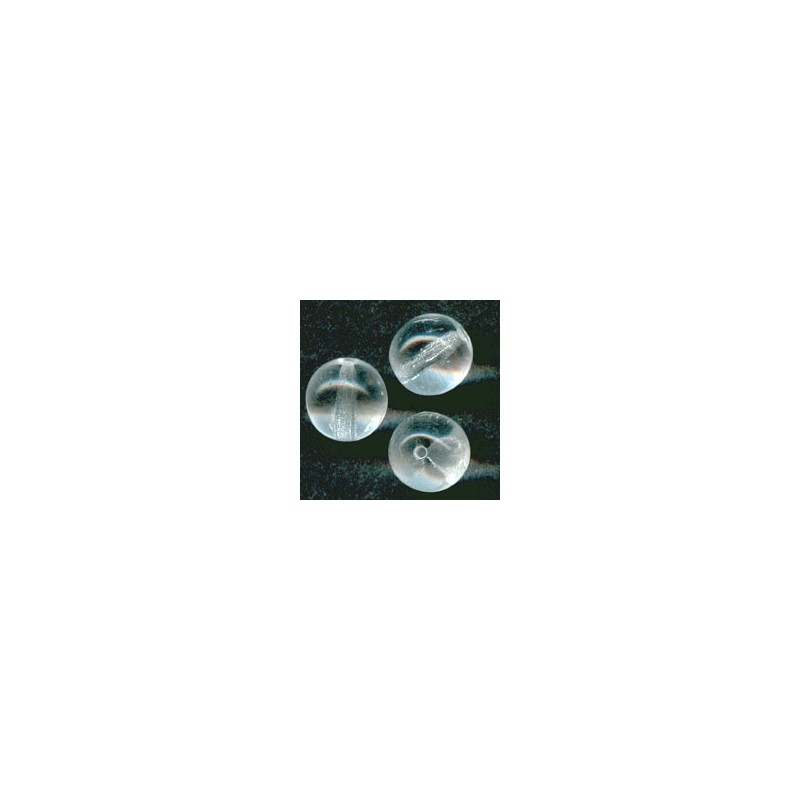 Sklenené korálky 3mm Crystal x 50ks Sklenené korálky 3mm Crystal x 50ks