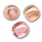 Sklenené korálky 4mm Luster Rose x 50ks