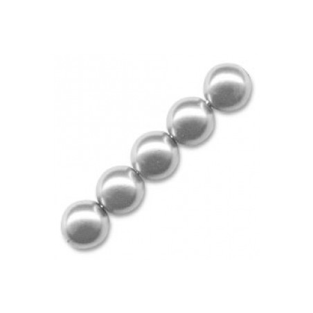Voskované perly 8mm Grey x 25ks