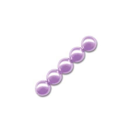 Voskované perly 8mm Mauve x 25ks