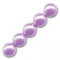 Voskované perly 8mm Mauve x 25ks