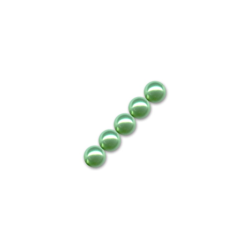 Voskované perly 10mm Light Green x 20ks Voskované perly 10mm Light Green x 20ks
