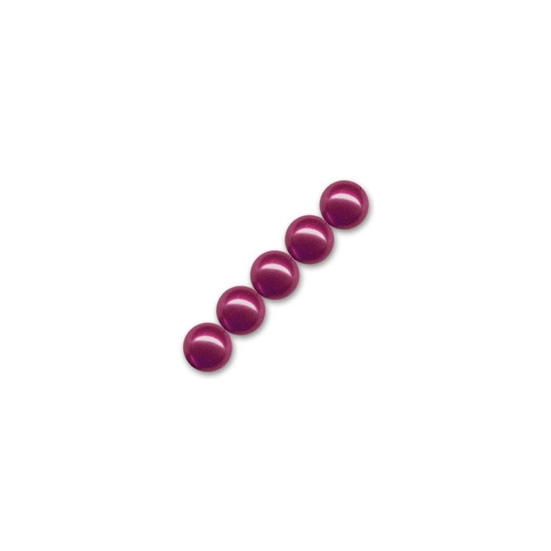 Voskované perly 10mm Bordeaux x 20ks