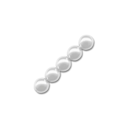 Voskované perly 10mm White x 20ks