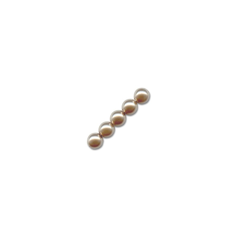 Voskované perly 10mm Bronze x 20ks Voskované perly 10mm Bronze x 20ks