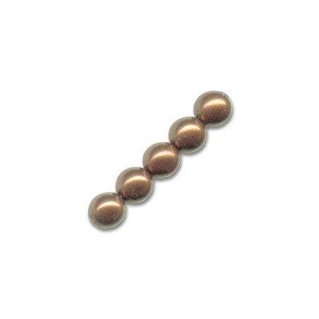 Voskované perly 4mm Light Maroon x 100ks