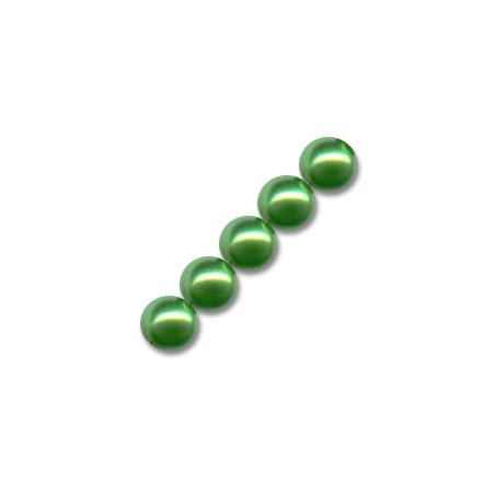 Voskované perly 4mm Green x 100ks