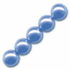 Voskované perly 4mm Blue x 100ks