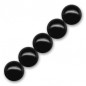 Voskované perly 4mm Black x 100ks