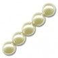 Voskované perly 6mm Cream x 50ks