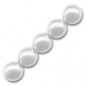 Voskované perly 6mm White x 50ks