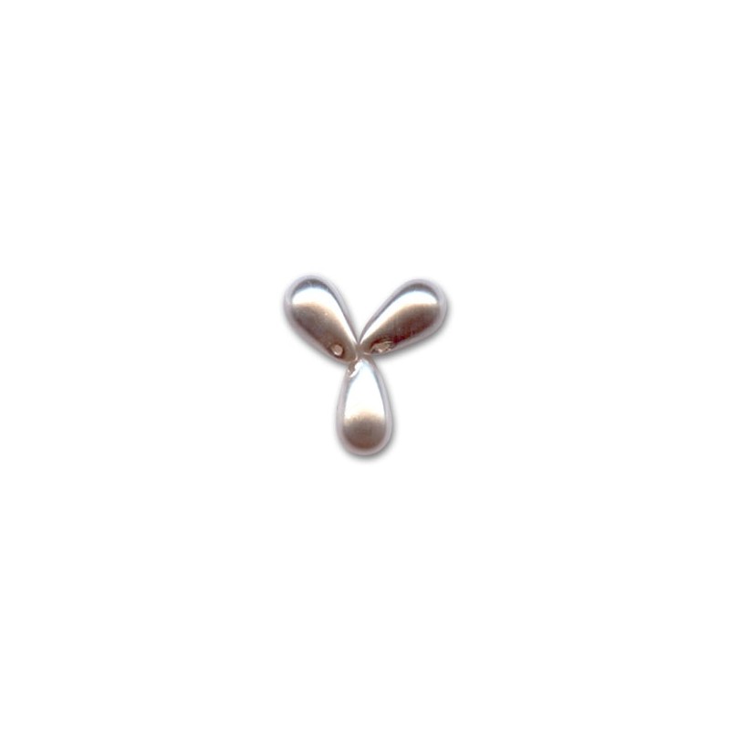 Voskované perly slzy 6x10mm Bronze x 20ks