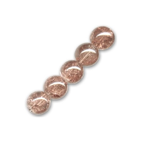 Praskačky korálky 4mm Antic Vintage Rose x 50ks
