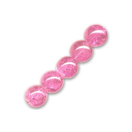 Praskačky korálky 14mm Light Rose x 4ks