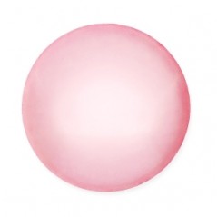 Sklenené kabošony Puca® 18mm Rose Pearl x 1ks