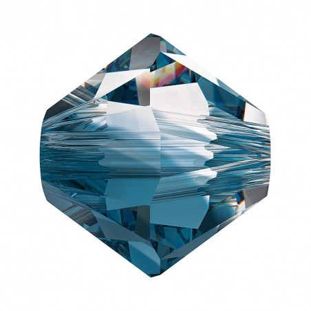 Swarovski 5328 6mm Crystal - Montana Blend