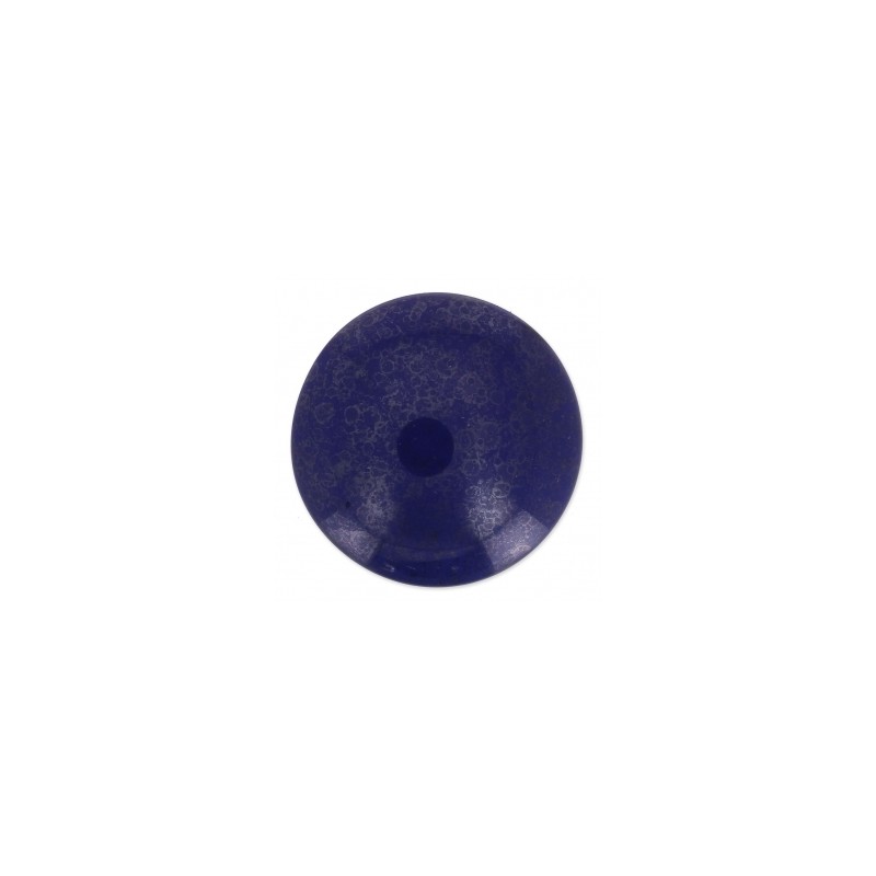 Sklenené kabošony Puca® 25mm Opaque Sapphire Luster Silver x 1ks Sklenené kabošony Puca® 25mm Opaque Sapphire Luster Silver x 1ks