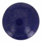 Sklenené kabošony Puca® 25mm Opaque Sapphire Luster Silver x 1ks