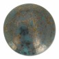 Sklenené kabošony Puca® 25mm Green Turquoise Luster Bronze x 1ks