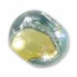 Keramická korálka 8mm Iridescent Ocean Yellow x 1ks
