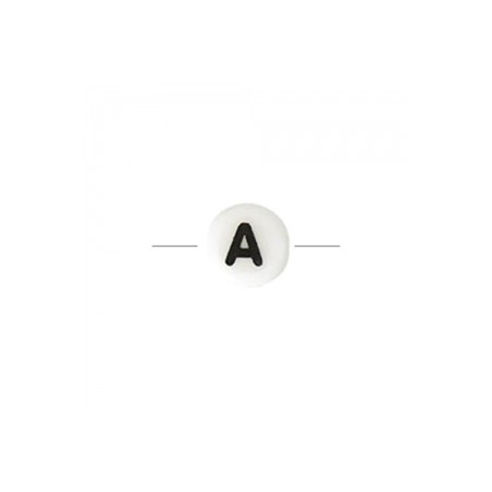 Keramické písmenká 8mm "A" x 1ks