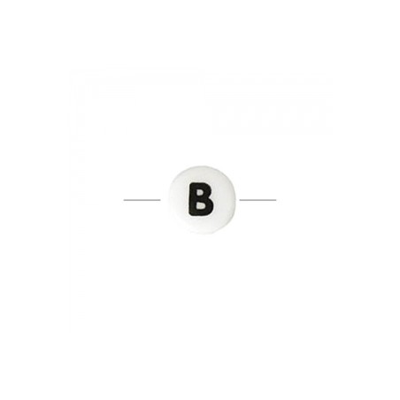 Keramické písmenká 8mm "B" x 1ks