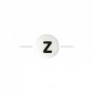 Keramické písmenká 8mm "Z" x 1ks