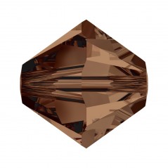 Swarovski 5328 6mm Smoked Topaz
