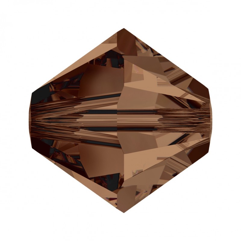 Swarovski 5328 6mm Smoked Topaz