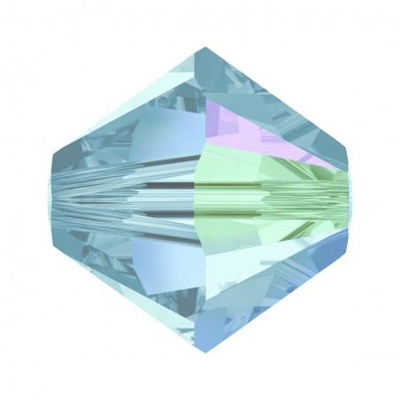 Swarovski 5328 6mm Aquamarine AB