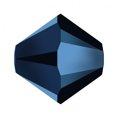 Swarovski 5328 6mm Crystal Metallic Blue 2X