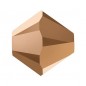 Swarovski 5328 6mm Crystal Rose Gold 2X