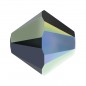 Swarovski 5328 6mm Jet AB2X