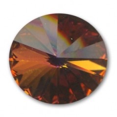 Swarovski 1122 Rivoli 6mm Crystal Copper