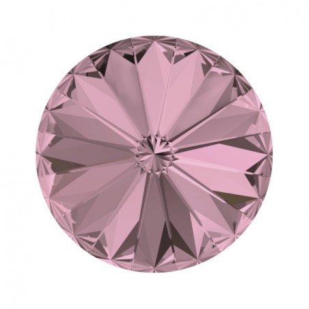 Swarovski 1122 Rivoli 8mm Crystal Antique Pink