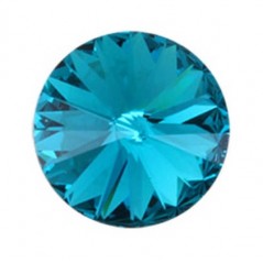 Swarovski 1122 Rivoli 8mm Blue Zircon