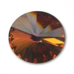 Swarovski 1122 Rivoli 8mm Crystal Copper