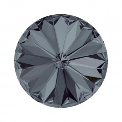 Swarovski 1122 Rivoli 10mm Silver Night